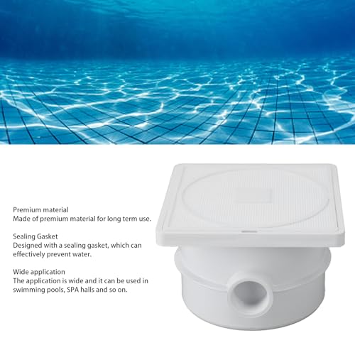 Underwater Junction Box, Swimming Pool Light Distribution Box with G3/4in DN20 Connection for Pool Lighting Installation