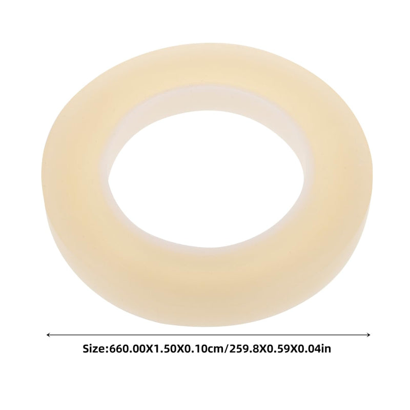 PRETYZOOM Can Sealing Tape Transparent PVC Adhesive Tape for Food Tins 15Mm X 66M No Residue Reliable Sealing for Box Packing