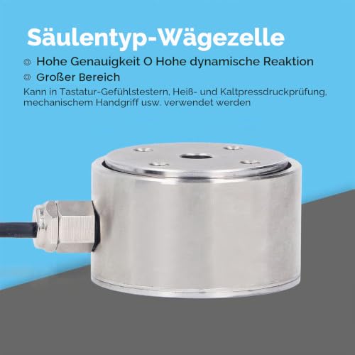 Load Cell Sensor, 500 kg Load Cell Weight Sensor, Columns Load Cell Weighing Sensor Scale Sensor Weight Sensor Industrial Load Cell Weight Sensor for Weighing Tests (Pull, Pressure, Traction Force)