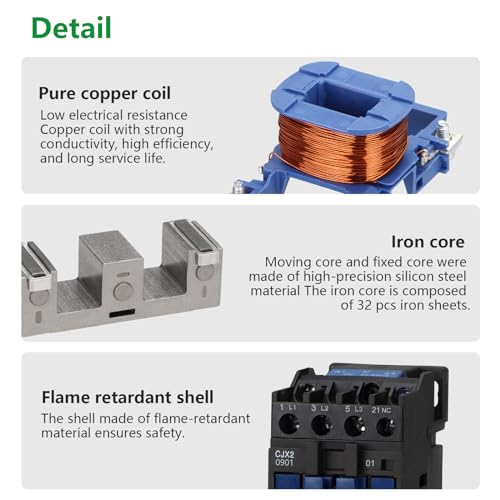 Wengart AC contactor CJX2-0901, AC24V 3NO1NC improve your industrial performance for high performance load management, modular flexibility and environmentally friendly operation 1NC_AC24V