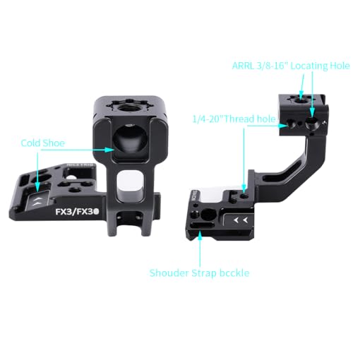 NICEYRIG FX3 FX30 XLR Handle Extension Kit for Sony FX3/FX30-601
