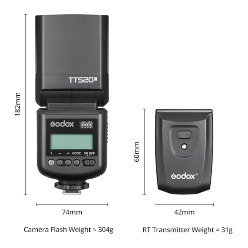 GODOX TT520III Universal Camera Flash Speedlite(TT520II Upgraded)