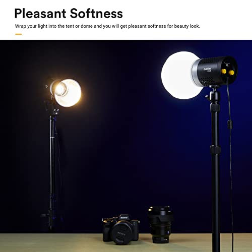 Godox ML-CD15 Diffusion Dome for Godox V1 V1Pro AD100PRO AD200PRO V860III V860II V850II TT685II TT685 TT600 TT560II TT520II TT660S AD200 ML30 ML30Bi ML60 ML60Bi AD300PRO AD400PRO