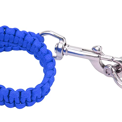 Drfeify Diving Camera Lanyard Retractable Stainless Steel Hook Housing Carry Rope for Underwater Photography Diving Snorkeling Action Cameras (Royal Blue)