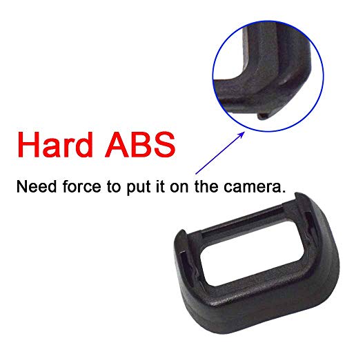 ULBTER Eyepiece Eyecup Viewfinder for Sony Alpha A6600 A6500 A6400 [2 Pack] Eyecup for A6500 A6400 A6600