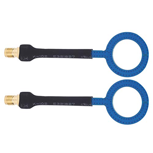 2-Piece EMC Near Field Probes and Magnetic Field Probes Set 20 mm Diameter with SMA Socket Interface 1.6 mm / 0.06 Inch
