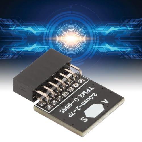 TPM 2.0 Module, 14 Pin 2x7P Security Chip for PC | Motherboard TPM Module LPC Interface Desktop