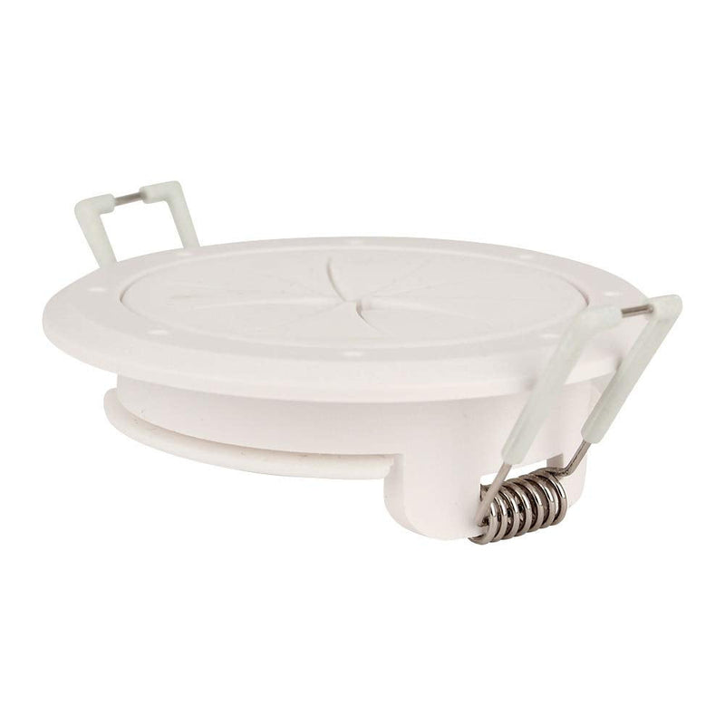 [Australia - AusPower] - Speedy’Z Spring-Lock 2” Cable Pass Through Port (White | Each) 