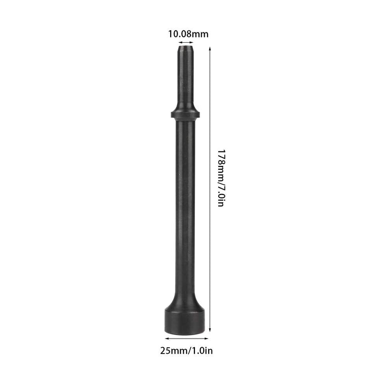 [Australia - AusPower] - Extended Length Air Hammer Punch Set Long Air Hammer Bit Smoothing Pneumatic Drifts Air Hammer Attachments Impact Tool (178mm) 178mm 