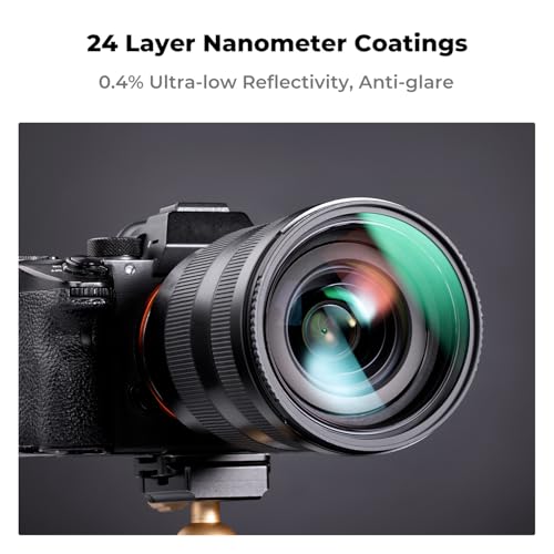 K&F CONCEPT 49mm MC UV Protection Lens Filter with 24-Layer Multi-Coated
