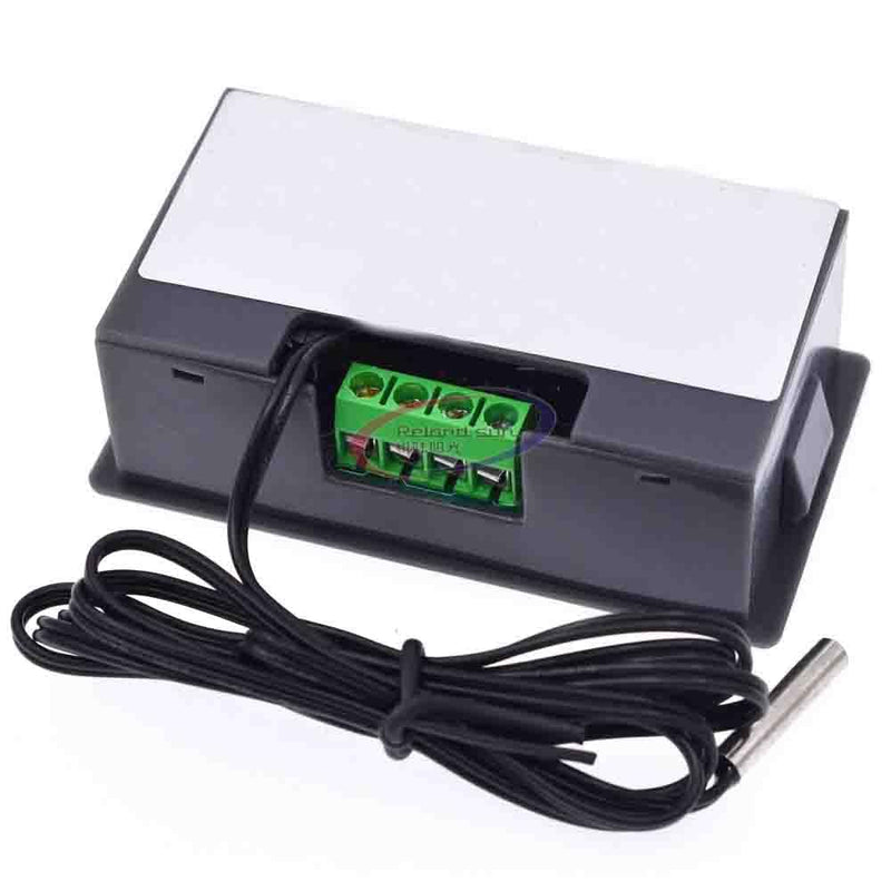 [Australia - AusPower] - 5pcs W3230 220V 20A Digital Temperature Controller with NTC Temperature Probe LED Heating Cooling Instrument Regulator Control Range from -50℃ to 120℃ 