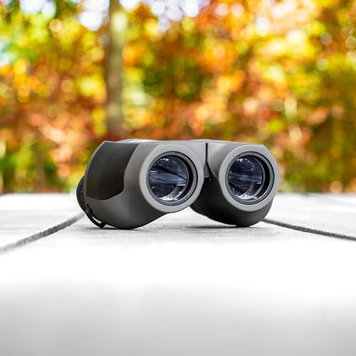 Carson ScoutPlus 10x25mm Compact and Lightweight Porro Prism Binoculars (JD-025)