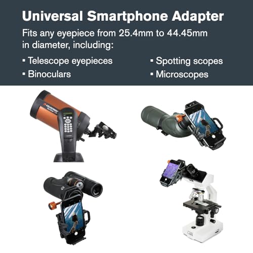 Celestron NexGO 2-Axis Smartphone Adapter for Telescope Eyepieces