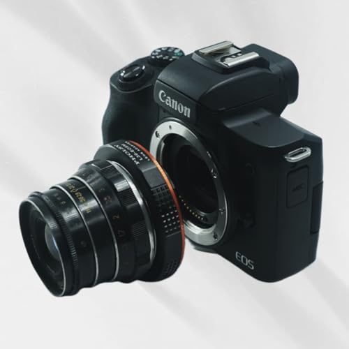 PHOLSY Lens Mount Adapter Compatible with M39 LTM Lens to Canon EF-M Camera Leica 39mm to EOS M