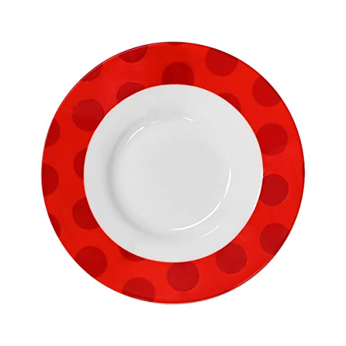 Britto Romero Bone China Coffee & Tea Cup with Saucer Plate, 6.7 oz, Nature in Harmony