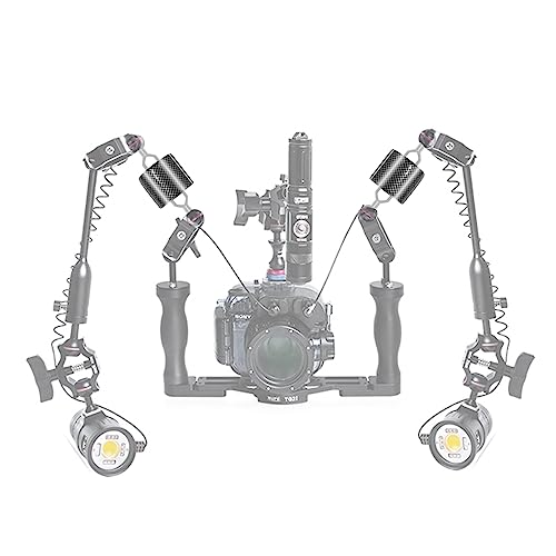 Buoyancy Floats for Scuba Diving Camera System Tray Video Light/Strobe Ultralight Underwater Floatting Compatibility for INON Sea&Sea Arms WEEFINE Arms Buoyancy Provide 82g E555025-buoyancy float