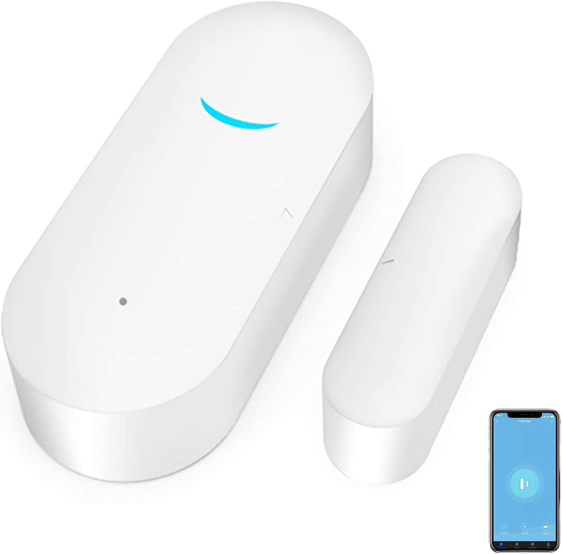 [Australia - AusPower] - 5 Pack WiFi Wireless Door Window Sensor,TUYA Smart Alarm with Free Notification APP Control Home Security Alarm System，Compatible with Alexa Google Assistant 5 