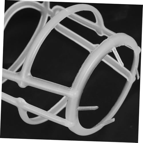 SOLUSTRE 1 Set of Infusion Net Bags, Salt Solution Bottle Net, Infusion Stand Accessories, Infusion Accessories for Clinics, Hospital Accessories, Portable Drip Rod Net, Plastic, White, Pack of 20