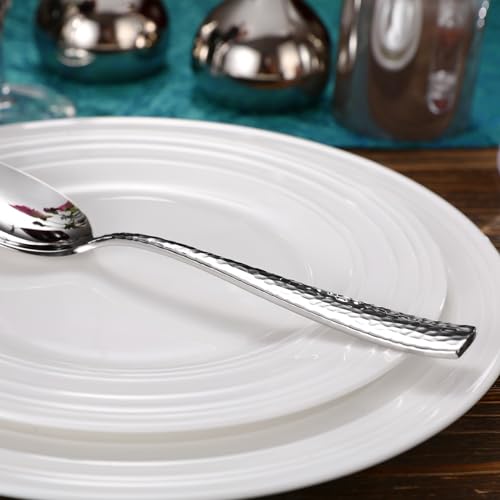 KEAWELL Premium Louis Hammered Utensil Set (Hostess Serving Utensil Set) Hostess Serving Utensil Set