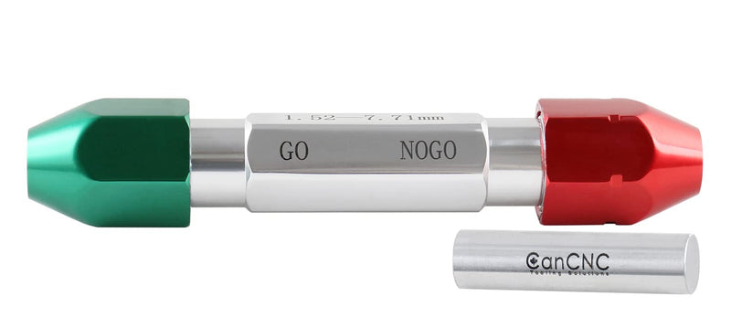 [Australia - AusPower] - Accusize Industrial Tools 0.061'' - 0.250'' Go/No Go Double End Gage Handle, 3350-0101 0.061" - 0.250" 