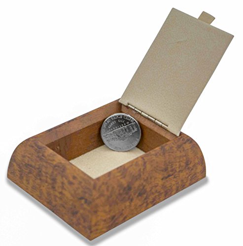 Venerare Small Decorative Rosary Keepsake Box with Saint Plaque (Saint Michael the Archangel)