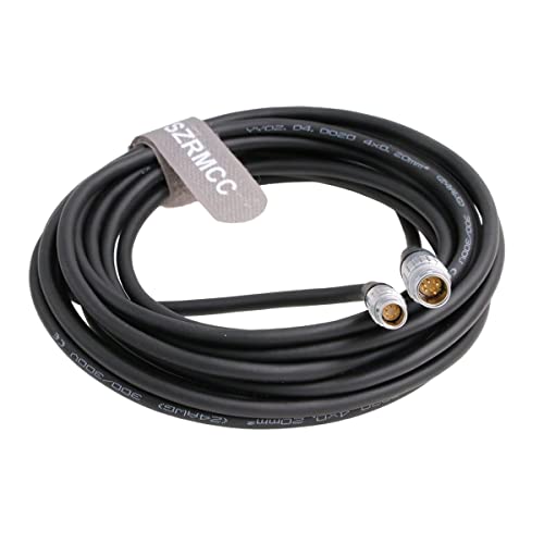 SZRMCC Extended Wired Control Cable for DJI Ronin Tethered Control Handle 6 Pin to 6 Pin Communication Expansion Port for DJI Ronin RS2 (60cm, Straight 6 Pin-Straight 6 Pin) 60cm