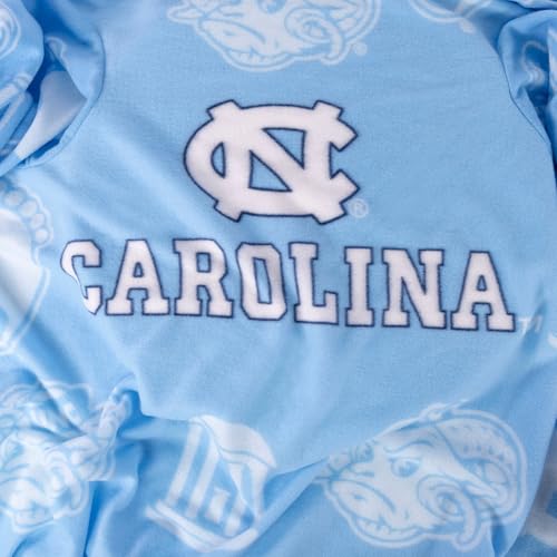 Snuggie The Original Wearable Blanket with Sleeves | Super Soft Fleece | As Seen on TV | Officially Licensed Gear North Carolina Tar Heels