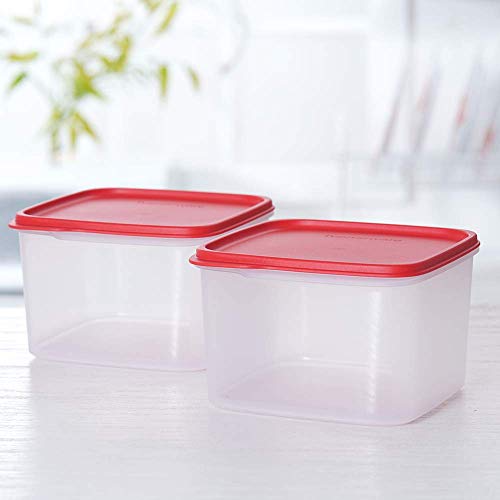 Tupperware Smart Storer Square Container 2.5l 2pc
