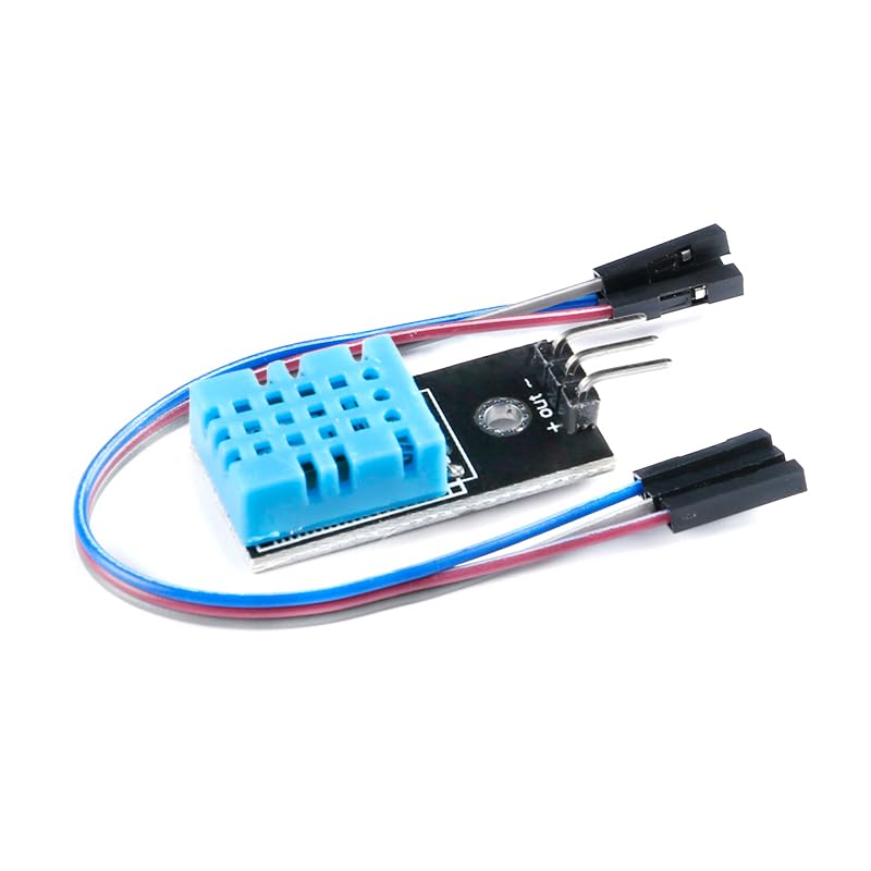 [Australia - AusPower] - 5pcs DHT11 Humidity Temperature Sensor Module 0-50°C ±2°C 20-90% RH ±5% RH Single-Wire Digital Signal for Arduino Raspberry Pi 