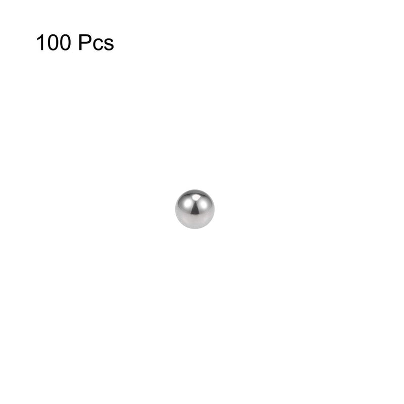 [Australia - AusPower] - uxcell 1/8-inch Bearing Balls 440C Stainless Steel G25 Precision Balls 100pcs 1/8" 