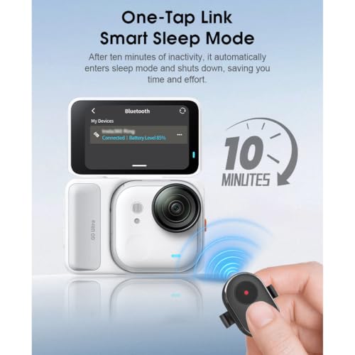 Universal Bluetooth Remote Controller for DJI Osmo 360 /Action 6 for Insta360 X5/ ACE PRO 2/GO Ultra for GoPro Hero 13/Max 2 Camera Smartphone Waterproof Mini Wireless Smart Remote Control