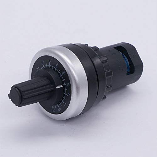 Taiss LA42DWQ-22 1K Rotary Potentiometer 22mm Inverter Converter Resistance Variable Drive Potentiometer 1k ohm