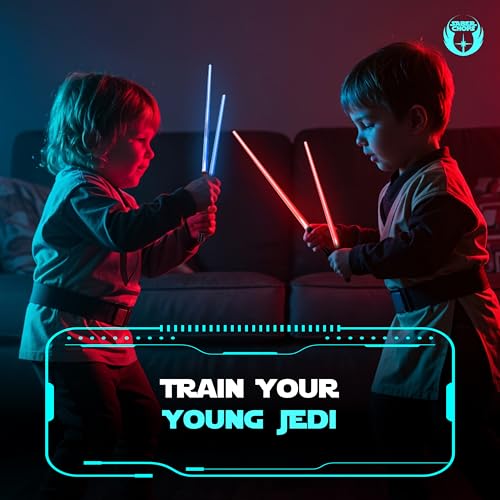 LIGHTSABER CHOPSTICKS LIGHT UP STAR WAR CHOPSTICK LED Glowing Light Saber Chop Sticks REUSABLE Sushi Sabers Cool Fun Geeky STARWAR Chop Stick Set Darth Red Green Blue Purple | 4 Pairs CASE GIFT BOX Regular Tips