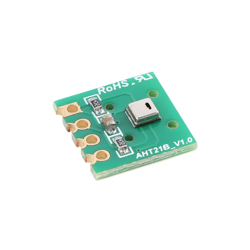 MusRock AHT21B digital temperature and humidity sensor module with I2C communication and voltage pins