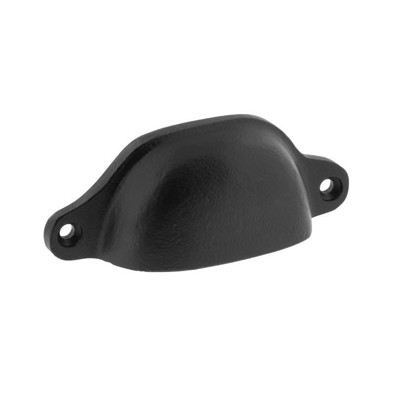 [Australia - AusPower] - Castle 3" Cabinet Cup Pull Black Iron 