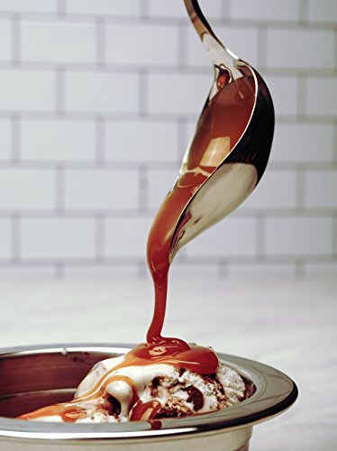 RSVP International Endurance Culinary Sauce Spoon, Mini Ladle with Gravy Pour Spout, Dishwasher Safe, 18/8 Stainless Steel, 9x1.75x2" 9x1.75x2"