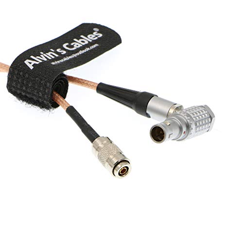 Alvin's Cables Timecode Systems DIN 1.0/2.3 to 5 Pin Timecode Input Cable for Sound Devices 633 Ultrasync One