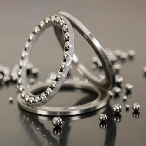 sourcing map 8mm Bearing Balls, 100 Pcs 304 Stainless Steel G100 Precision Balls Metric Mixing Balls for Bearings Bicycles Casters (Mirror Finish)