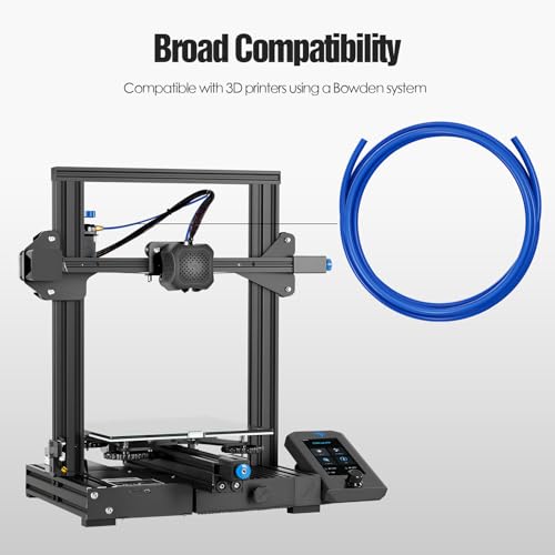 HANGLIFE PTFE Tube for 1.75mm Filament (5M/16.4 FT), Bowden Tube – Accessories for Creality Ender 3/3 Pro/3 V2/3 Neo/5/5 Pro/CR 10/CR-10S & More Bowen Extrusion System 3D Printers 5 Meter