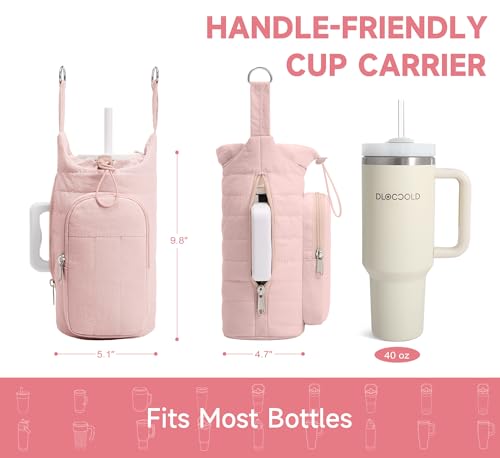 WOOMADA Water Bottle Holder-ddzz Pink