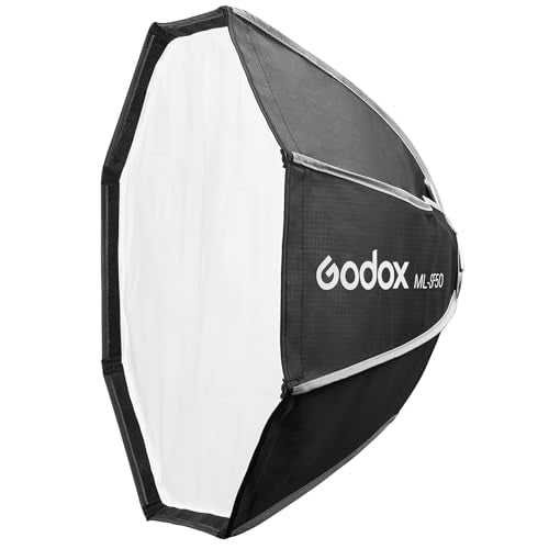 Godox ML-SF50 Octagon Softbox 37" 50cm and Honeycomb Grid Softbox