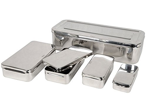 GIMA SpA 5868 Stainless Steel Box, 20 cm x 10 cm x 6 cm
