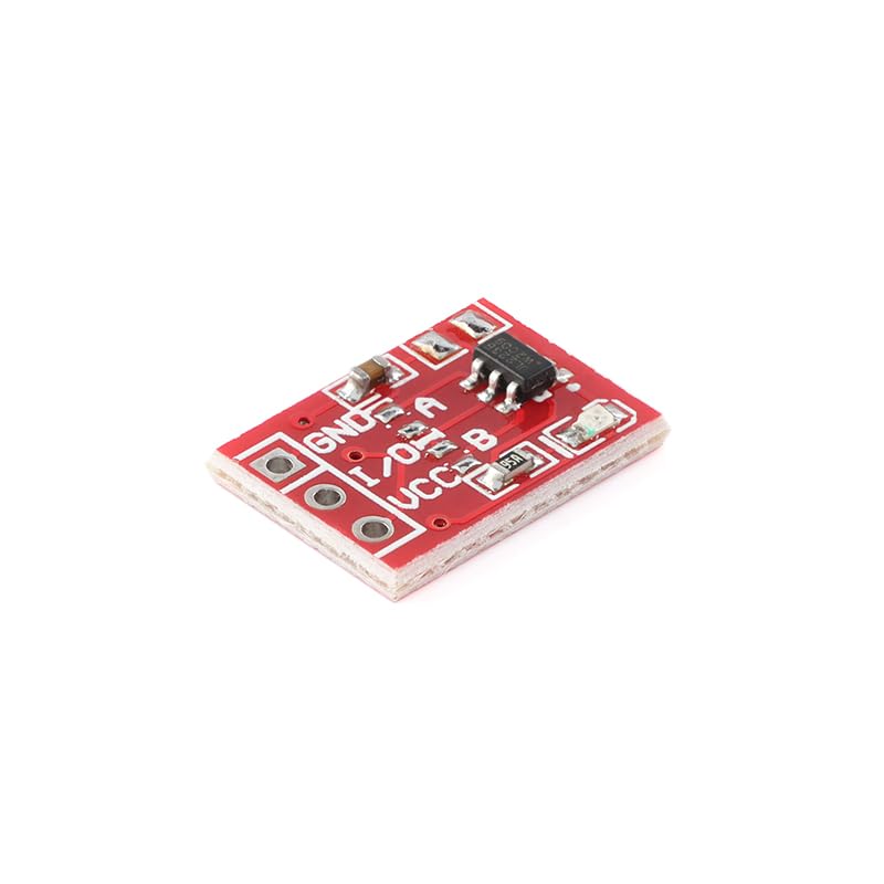 [Australia - AusPower] - 10Pcs TTP223 Capacitive Touch Key Module - Self-Locking/Non-Locking, Single Channel Touch Sensor for Arduino Integration 