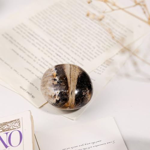 Oplite Worry Stones for Anxiety, Polished Palm Stone Oplite