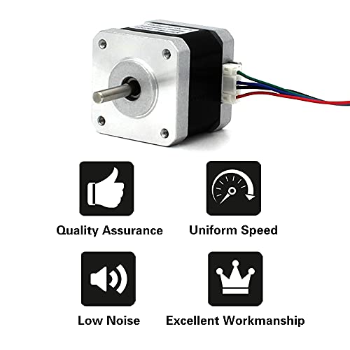 NEMA17 Stepper Motor High Torque Bipolar DC Step Motor Kit for CNC XYZ 3D Printer