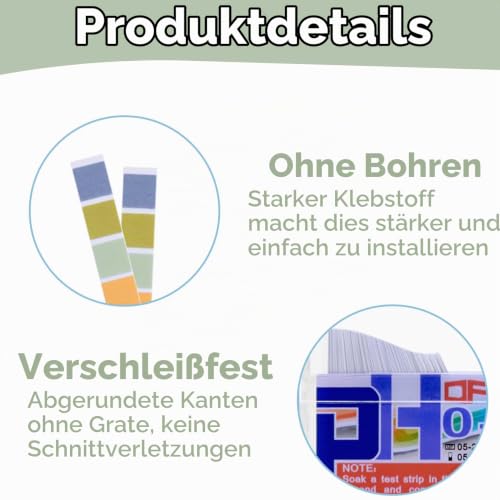 100 x PH Test Strips, 0-14 PH Value Test Strips Pool, Universal Urine Test Strips Bases, PH Strips, Pool Floor, Urine Test Strips Strips for Home, Aquariums, Laboratories, Measuring Range