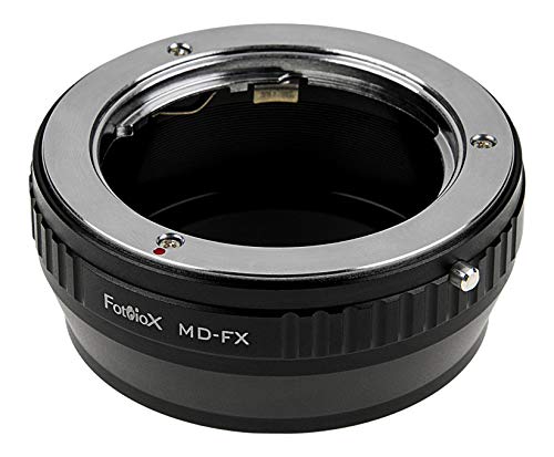 Fotodiox Lens Mount Adapter Compatible with Minolta Rokkor (SR / MD / MC) SLR Lens on Fuji X-Mount Cameras Minolta MD Standard