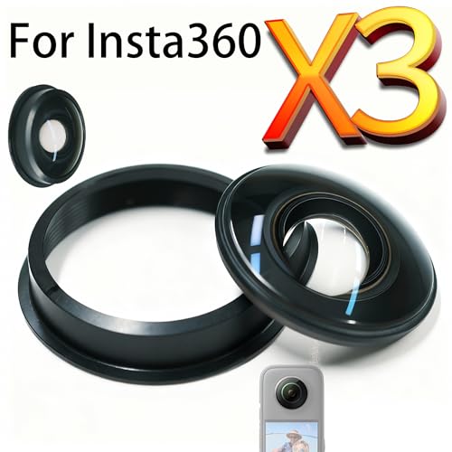 Koulele Replacement Camera Lens Repair Part for Insta360 X3 Camera Accessories（ 2Pics） 2