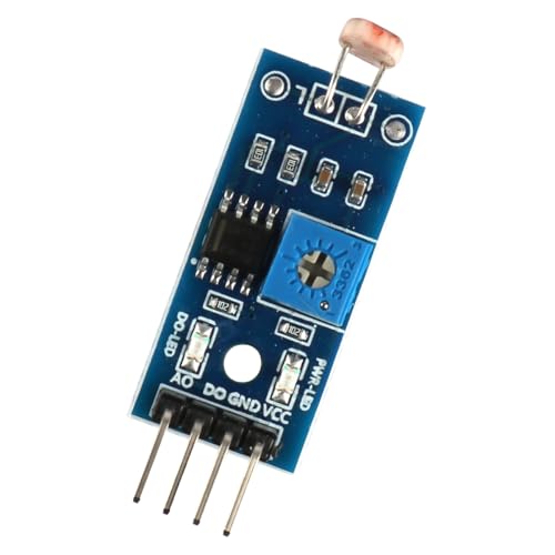 10pcs FONGKNOX 4 Pin DC 3.3V - 5V Digital Light Intensity Sensor Module Photoresistor Photoresistor Compatible with Arduino