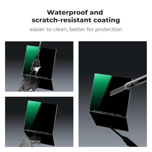 K&F Concept 100x100mm Square ND1000 Neutral Density Filter ND